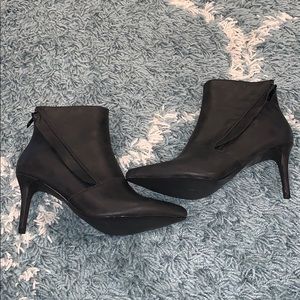 Michael Antonio Black Heeled Booties